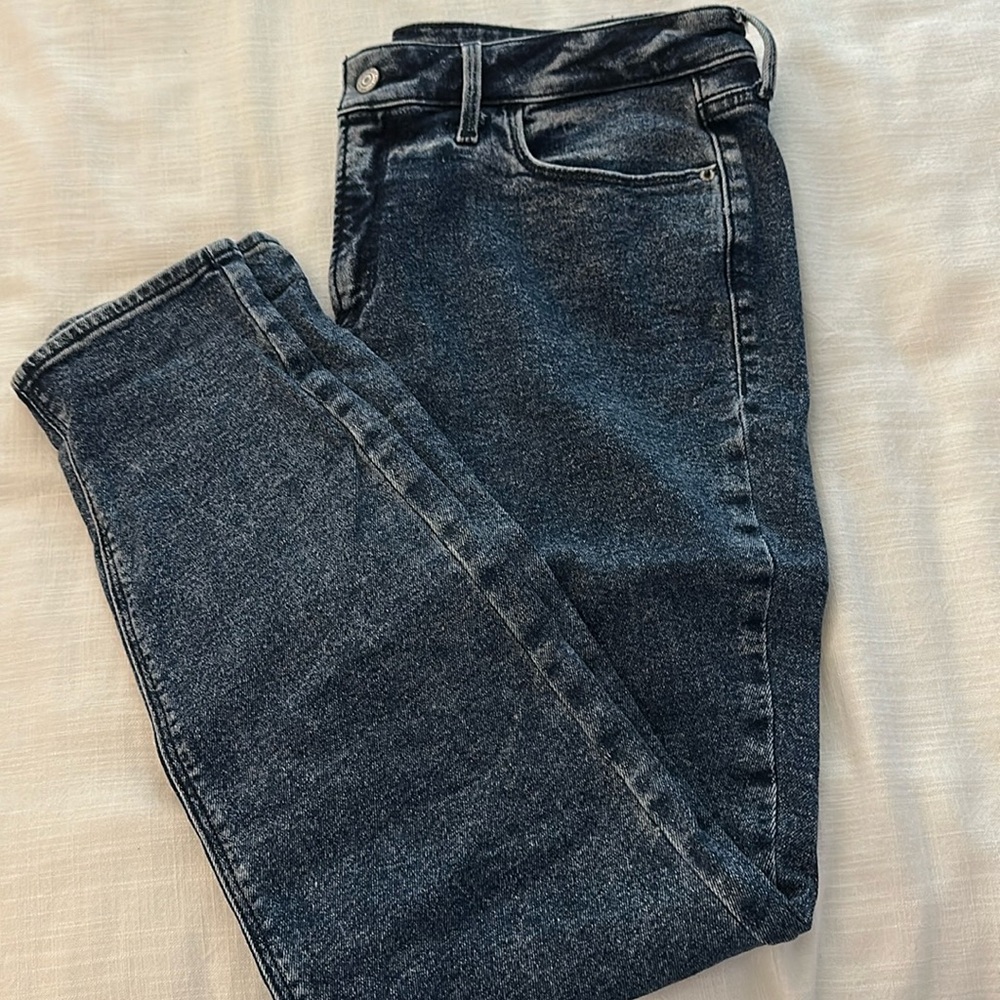 Dark blue jeans size 14